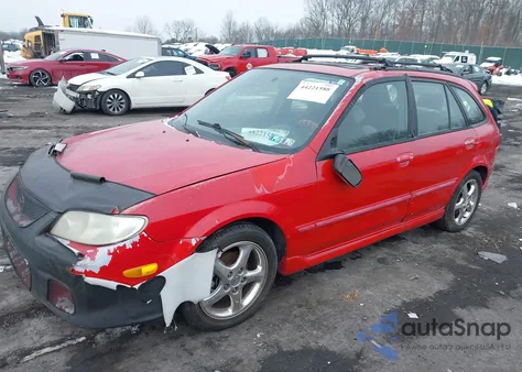 2002 Mazda Protege5 z USA, uszkodzony, nr VIN JM1BJ246X21539156